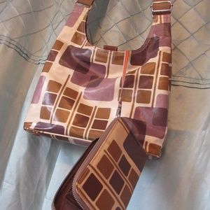 Orla Kiely Handbag with Wallet